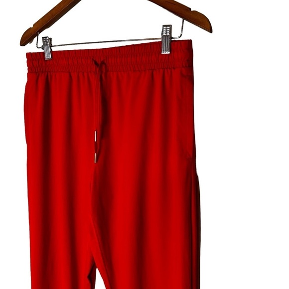 ZYIA Active Everywhere Red Ankle Zipper Jogger Pants- Medium - Picture 5 of 12